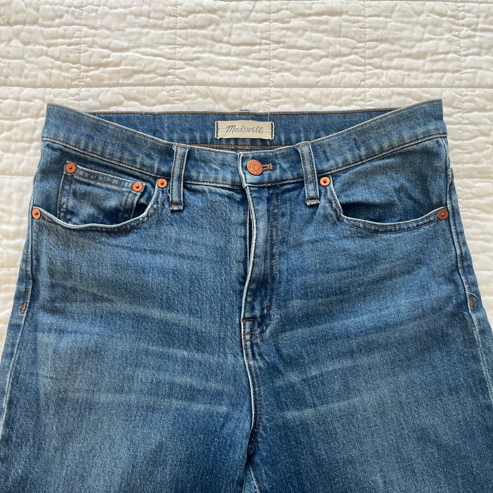 Madewell High Riser Demi Boot Jeans - Picture 3 of 5